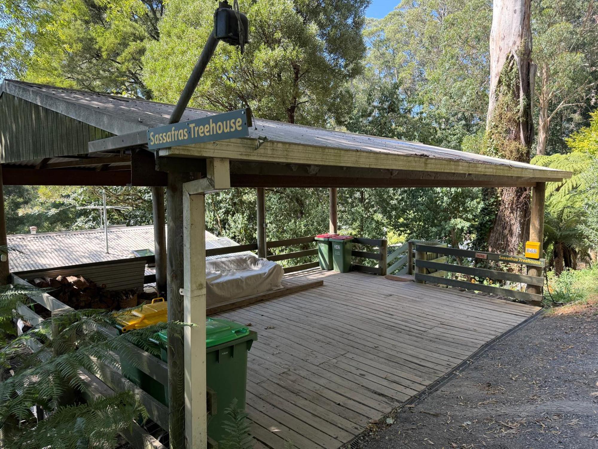 Sassafras Treehouse Private Home In The Dandenong Ranges, Victoria Exterior foto